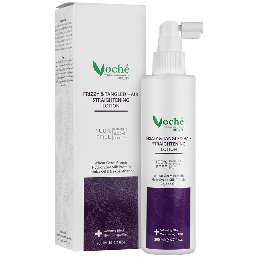 اسپری ضد وز مو وچه مناسب موهای وز و گره خورده 200 میلی لیتر | Hair Straightening Lotion For Frizzy And Tangled Hair - داروخانه آنلاین اصفهان دارو | ارسال رایگان | تحویل فوری نمای ۲