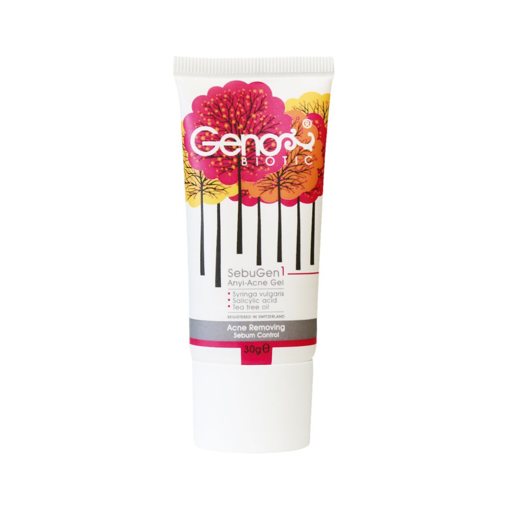 Genobiotic-Sebugen-1-Anti-Acne-Gel-30-g ژل ضدجوش سبوژن 1 ژنوبایوتیک_Geno Biotic Sebugen Anti acne Gel 1 - تصویر 3