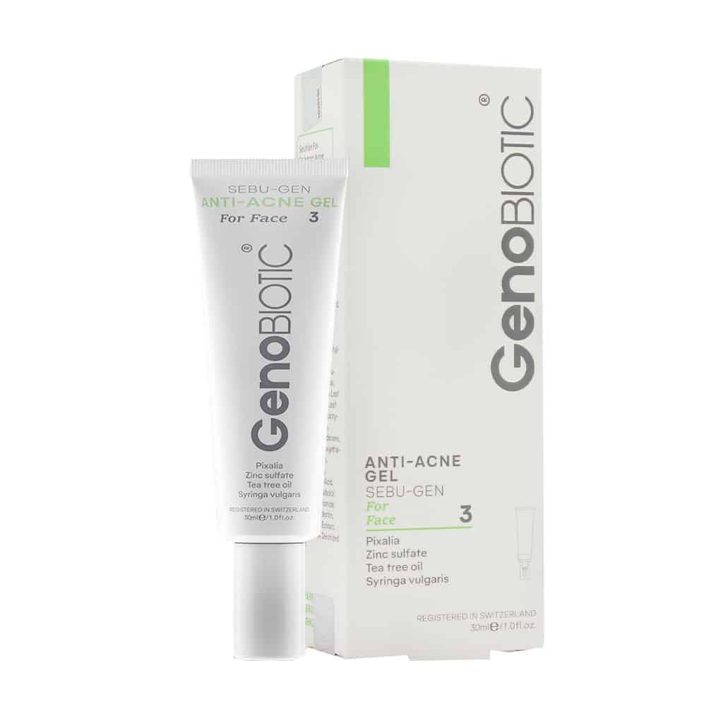 Genobiotic-Sebugen-1-Anti-Acne-Gel ژل ضدجوش سبوژن 1 ژنوبایوتیک_Geno Biotic Sebugen Anti acne Gel 1 - تصویر 1