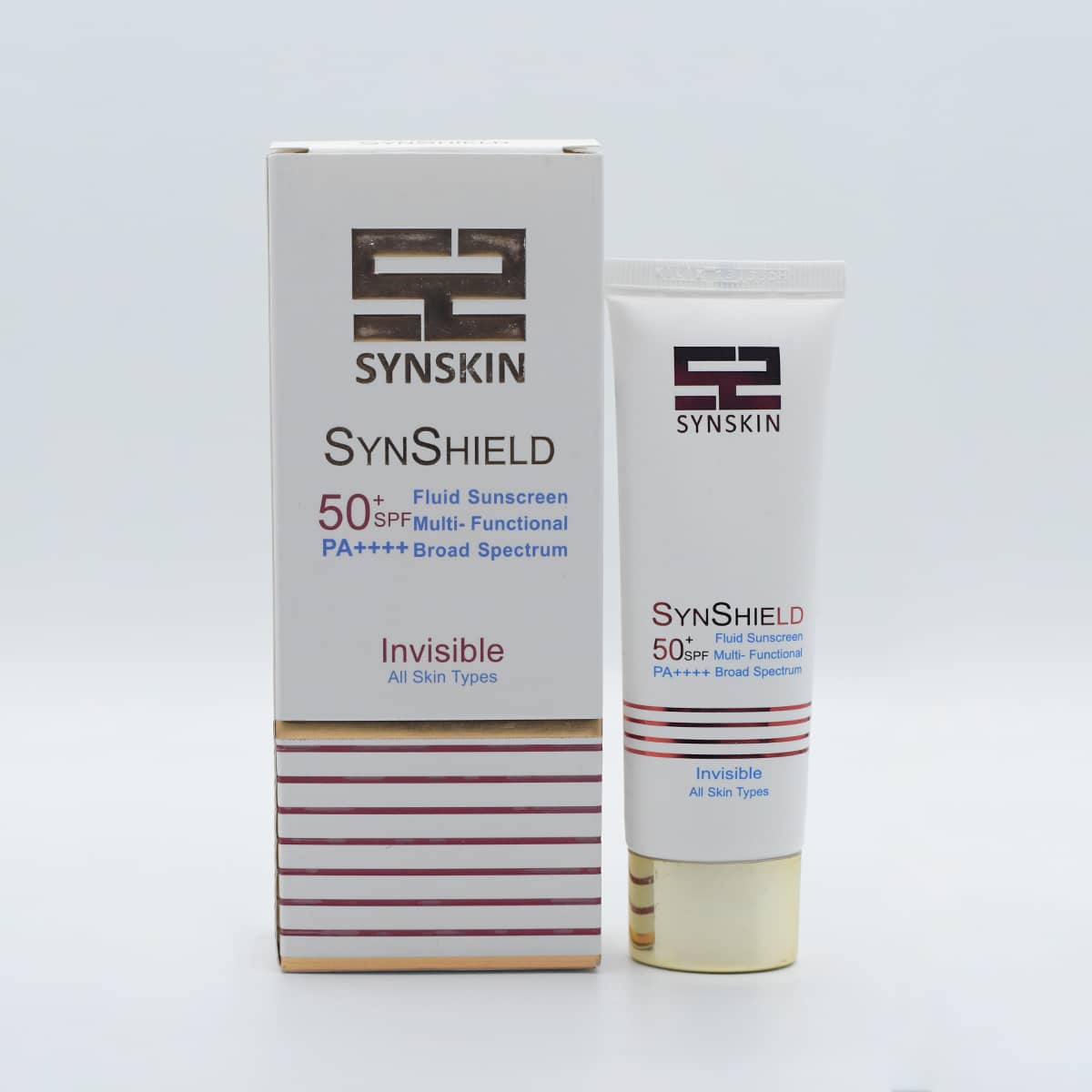 ساین اسکین - فلوئید بی رنگ انواع پوست 50 فلوئید ضد آفتاب ساین شیلد SPF50 (بی رنگ)_SynSkin Synshield Fluid Sunscreen SPF50 - تصویر 1