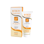 ضدآفتاب فاقد چربی بژ روشن بیتروی_Bitroy Light Beige Oil Free Sunscreen Cream SPF40