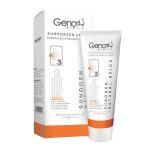 کرم ضد آفتاب پوست چرب و مختلط SPF 50 ژنو بایوتیک (بژ طبیعی)_Geno Biotic SunoGen Sunscreen Cream SPF 50