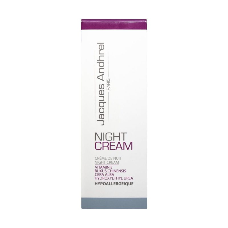 کرم آبرسان و مغذی شب ژاک آندرل پاریس مدل NIGHT CREAM حجم 60 میلی لیتر(Jacques Andhrel Paris) - تصویر 1