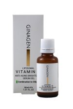 ژل سرم ویتامین C ژیناژن مدل Liposomal مناسب پوست چرب و مختلط حجم 30 میلی لیتر