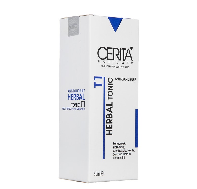 تونیک تقویت کننده و ضد شوره تی 1 سریتا_Cerita Anti Dandruff Herbal Tonic T1 - داروخانه آنلاین اصفهان دارو | ارسال رایگان | تحویل فوری نمای ۲
