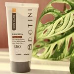 کرم ضد آفتاب رنگی برای پوست چرب دوتینی_DOTINI foundation sunscreen cream for oily skin SPF50 - تصویر 4