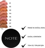 رژ گونه نوت سری Luminous Silk NOTE - تصویر 2