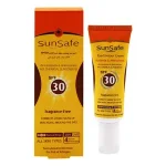 کرم دور چشم حاوی ضدآفتاب SPF30 بژ طبیعی سان سیف_sunblock And Anti Wrinkle Eye Countour Cream SPF30 - تصویر 2