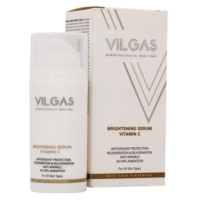 سرم روشن کننده حاوی ویتامین C ویلگاس_Vilgas Brightening Vitamin C Serum - داروخانه آنلاین اصفهان دارو | ارسال رایگان | تحویل فوری نمای ۲