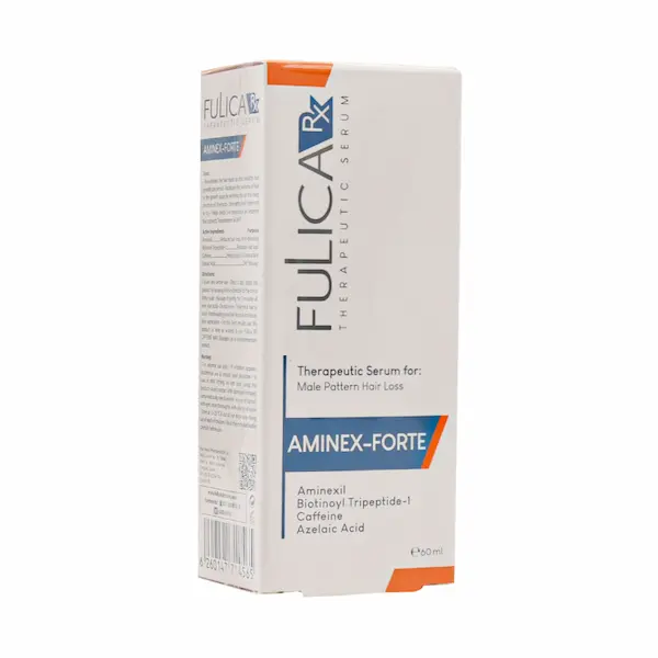 سرم-ضد-ریزش-مو-آمینکس-فورت سرم ضد ریزش موی آقایان آمینکس فورت_Fulica RX Aminex Forte Male Pattern Hair Loss Serum - تصویر 1