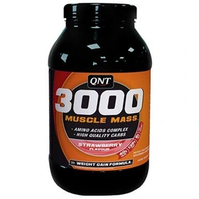 مکمل پودر ماسل مس3000 کیو ان تی 3کیلوگرم MUSCLE MASS3000 QNT - داروخانه آنلاین اصفهان دارو | ارسال رایگان | تحویل فوری نمای ۲