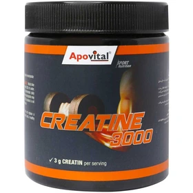 مکمل پودر کراتین 3000آپوویتالCREATINE 3000APOVITAL - داروخانه آنلاین اصفهان دارو | ارسال رایگان | تحویل فوری نمای ۲