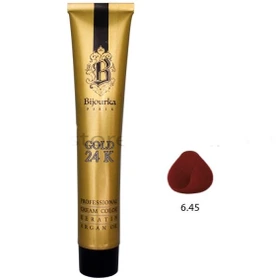 رنگ مو بیجورکا شماره4.45(بلوند مسی البالوئی تیره)DARK COPPERMAHOGANI BLONDE - داروخانه آنلاین اصفهان دارو | ارسال رایگان | تحویل فوری نمای ۲