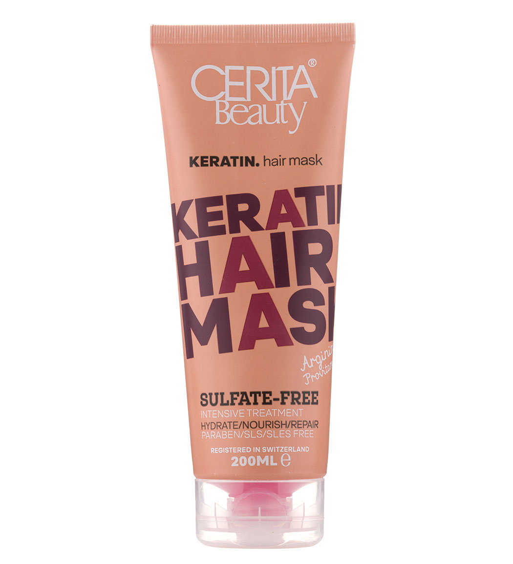 ماسک مو کراتینه سریتا_Keratin Hair Mask Sulfate Free - داروخانه آنلاین اصفهان دارو | ارسال رایگان | تحویل فوری نمای ۲