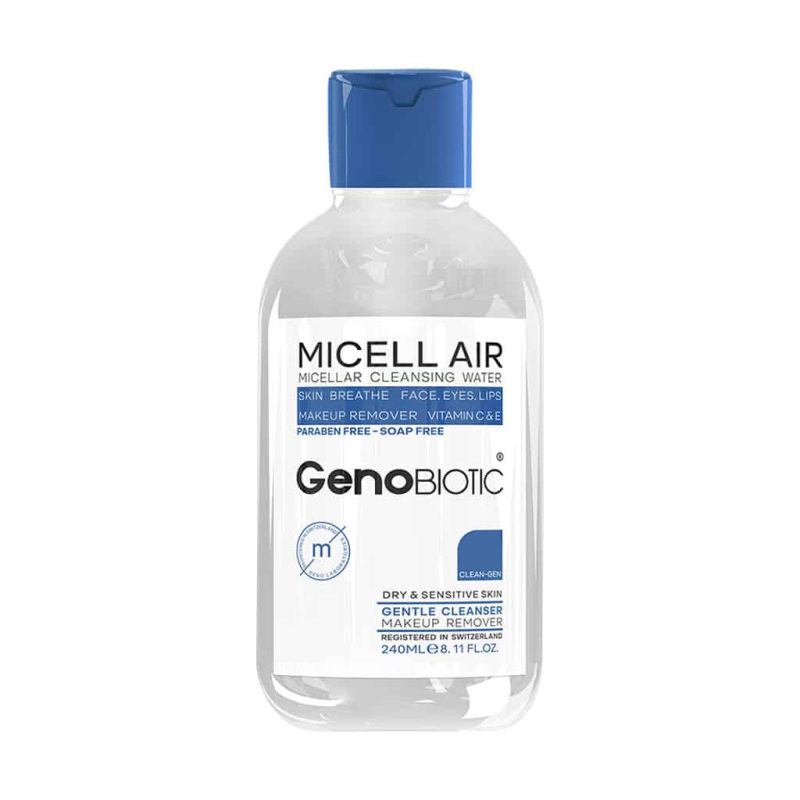 میسلار واتر پوست خشک و حساس ژنوبایوتیک_Geno Biotic Dry Sensitive Skin Micellar Water - تصویر 1