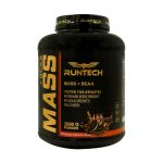 مکمل پودر مس + بی سی ای ای  2600 گرمی ران تِک_MASS+BCAA2600 GR  RUNTECH