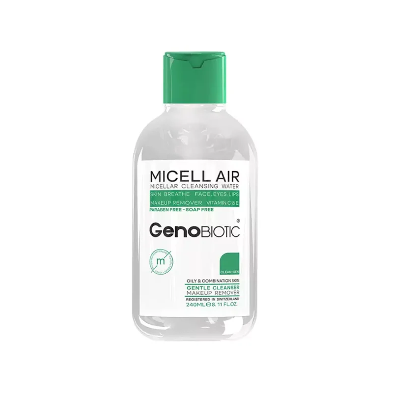 میسلار واتر ژنوبایوتیک پوست چرب و مختلط_Micellar Cleansing Water For Oily Skin - تصویر 1