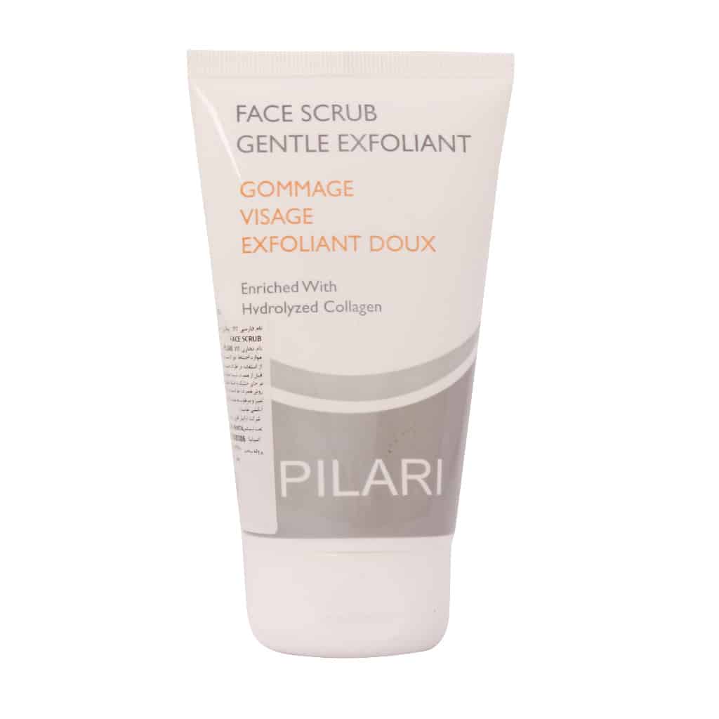 اسکراب لایه بردار صورت پیلاری_Pilari Gentle Exfoliant Face Scrub - داروخانه آنلاین اصفهان دارو | ارسال رایگان | تحویل فوری نمای ۲