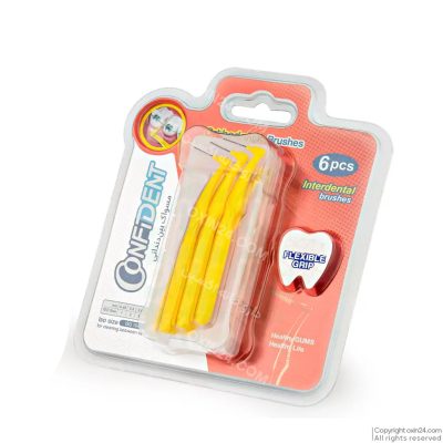 مسواک بین دندانی کانفیدنت0.7(سایز4)CONFIDENT ORTHODENTIC BRUSHES