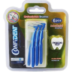 کانفیدنت مسواد بین دندانی 0.6(سایز3)CONFIDENT ORTHODONTICBRUSHES