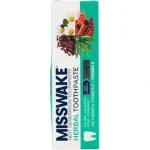 خمیردندان حاوی عصاره میخک و روغن درخت چای بدون فلوراید میسویک_MISSWAKE HERBAL TOOTHPASTE