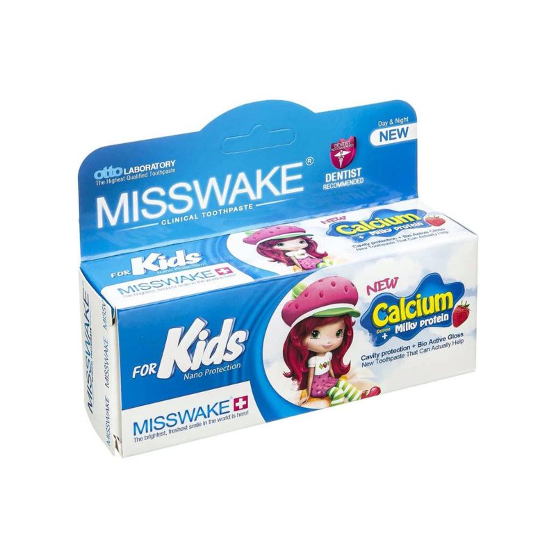 خمیر دندان ژله ای کودک با طعم توت فرنگی میسویک_Misswake Strawberry Toothpaste For Kids - تصویر 1