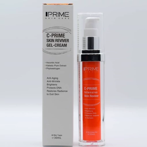 ژل کرم برطرف کننده چروک و روشن کننده پوست پرایم_C Prime Skin Reviver Gel Cream - داروخانه آنلاین اصفهان دارو | ارسال رایگان | تحویل فوری نمای ۲