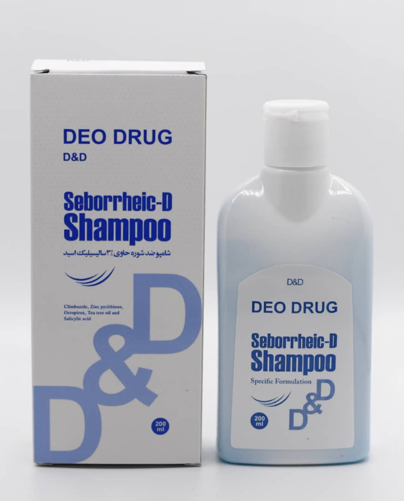 شامپو ضد شوره درماتیت سبوروئیک دئودراگ 200 میلی لیتر_Deo drug dramatic-seborrheic shampoo 200 ml - داروخانه آنلاین اصفهان دارو | ارسال رایگان | تحویل فوری نمای ۲