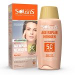 لوسیون ضد آفتاب آردن سولاریس رنگی بژ روشن مدل Age Repair newgen حجم 75 میلی لیتر