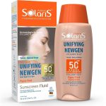 فلوئید ضد آفتاب رنگی بژ روشن آردن سولاریس +SPF50 مدل Unifying Newgen - تصویر 2