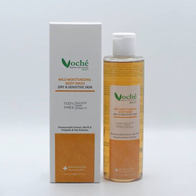 شامپو بدن مناسب پوست خشک و حساس وچه_Voche Mild Moisturizing Body Wash for Dry And Sensitive Skin