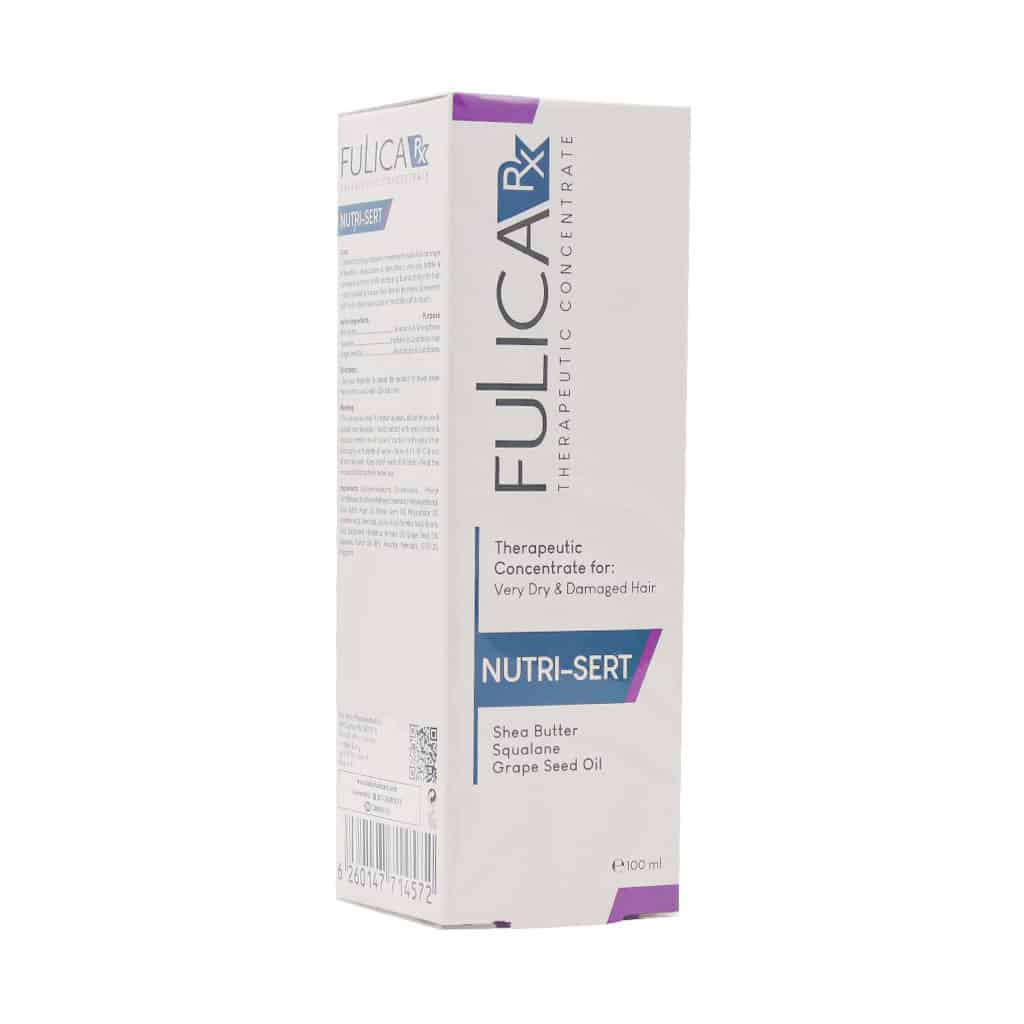 سرم مغذی مخصوص موهای خیلی خشک و اسیب دیده فولیکا ار ایکس 100میلی _Nutri Sert Very Dry And Damaged Hair Serum - داروخانه آنلاین اصفهان دارو | ارسال رایگان | تحویل فوری نمای ۲