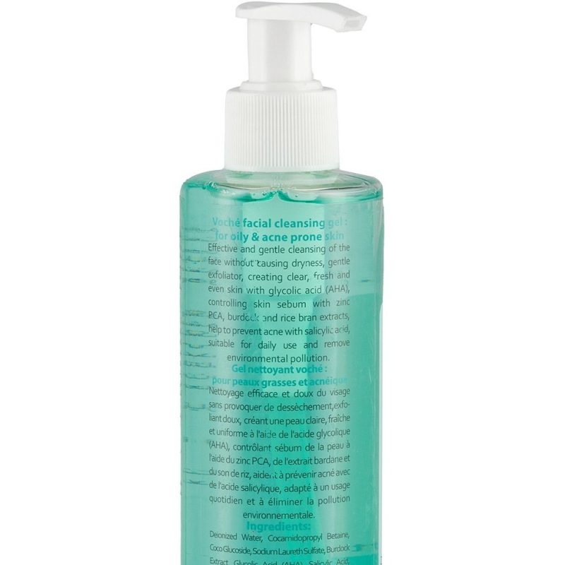 ژل شست و شو صورت پوست چرب وچه_Voche Facial Cleansing Gel For Oily Skin - تصویر 2