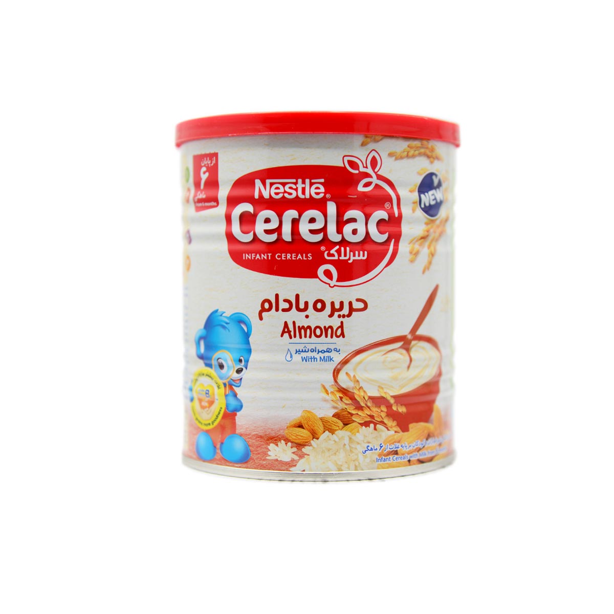 حریره بادم1 سرلاک حریره بادام به همراه شیر نستله_Cerelac Almond With Milk - تصویر 2