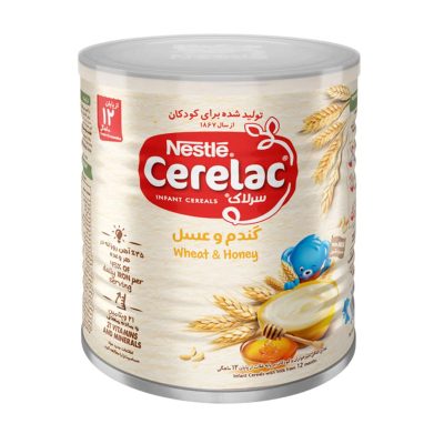 سرلاک گندم و عسل به همراه شیر_Cerelac Wheat and Honey with Milk