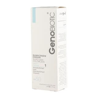 کرم ضد آفتاب بی رنگ ژنوبایوتیک