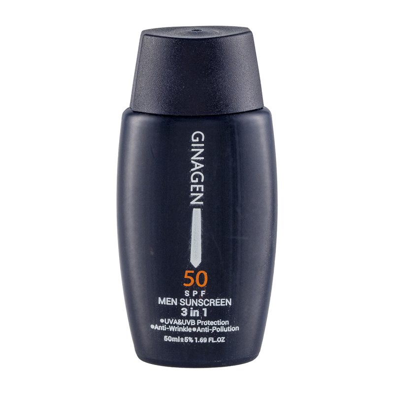 کرم ضد آفتاب 3 در 1 آقایان SPF50 ژیناژن_Ginagen 3 In 1 Sunscreen Spf 50 For Men - تصویر 2