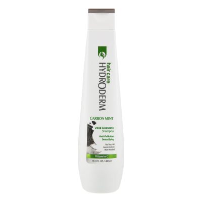 شامپو پاک کننده قوی حاوی زغال و نعناع هیدرودرم_Hydroderm Carbon Mint Deep Cleansing Shampoo