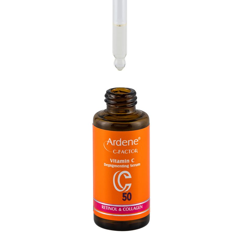 سرم روشن کننده و ضد لک C50 سی فکتور_Ardene C Factor Vitamin C Depigmenting Serum - تصویر 2
