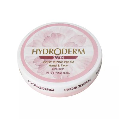 کرم مرطوب کننده و نرم کننده دست و صورت SATIN هیدرودرم 75 میلی لیتر_Hydroderm Satin Moisturizing Cream