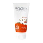 کرم ضدآفتاب فاقد چربی SPF50 پوست چرب بژ متوسط هیدرودرم_Hydroderm Oil Free Sunblock Cream SPF50 - تصویر 2