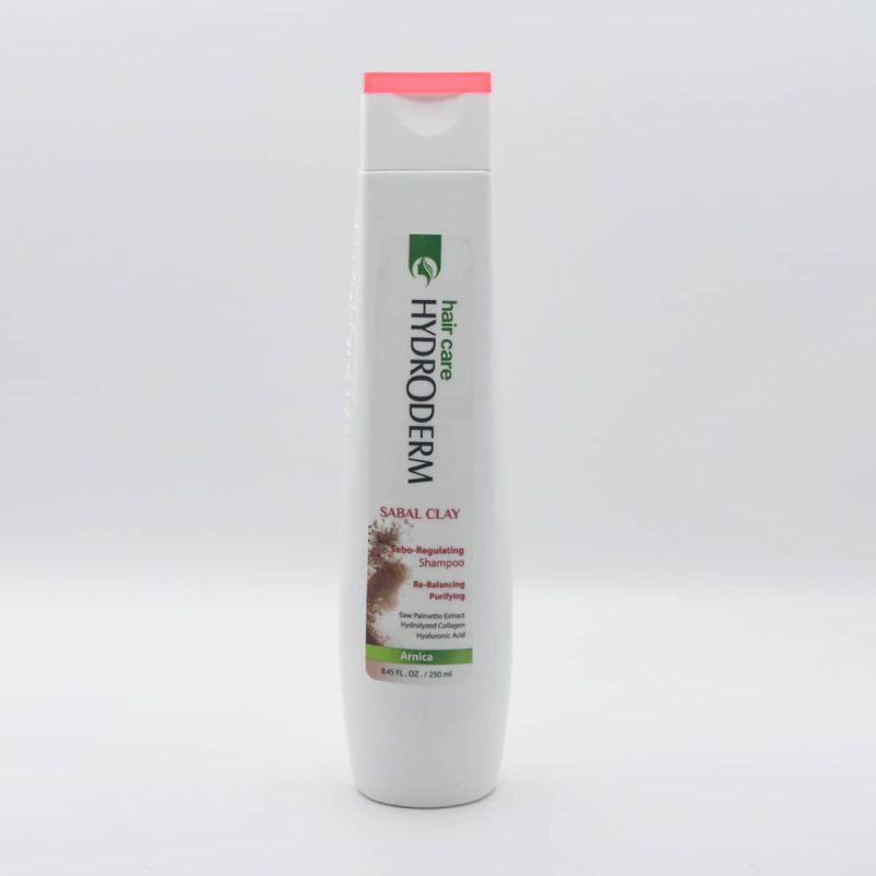 شامپو کنترل کننده چربی حاوی خاک رس و سابال هیدرودرم_Hydroderm Sabal Clay Sebo Regulating Shampoo - تصویر 1