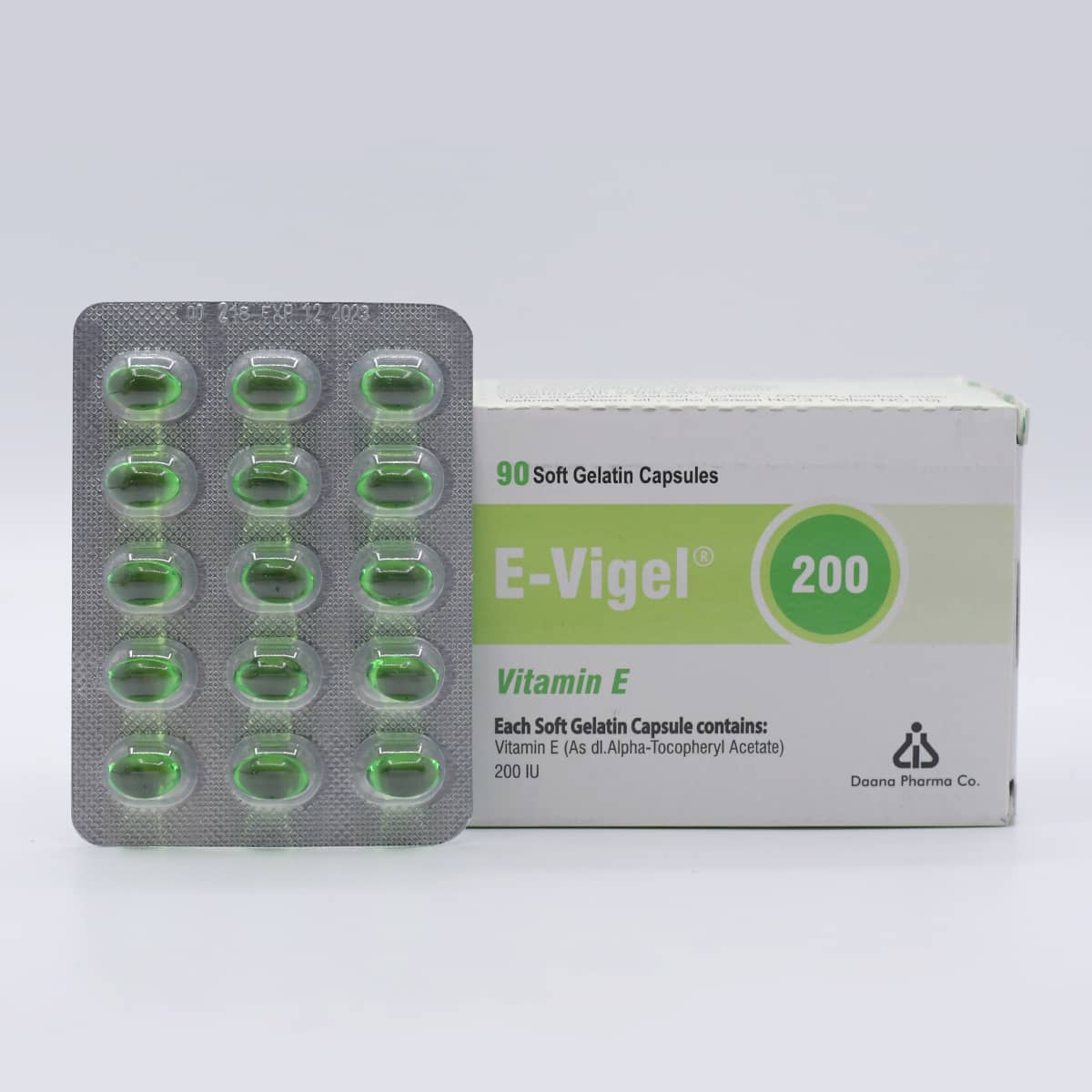 پرل ویتامین ای 200 ای ویژل_E Vigel 200 – اصفهان دارو