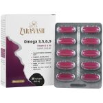 کپسول ژلاتینی امگا3،5،6،9 زراوش