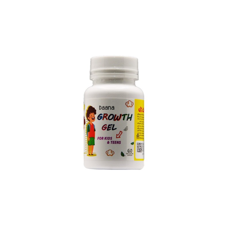 کپسول گروث ژل دانا_Daana Growth Gel - داروخانه آنلاین اصفهان دارو | ارسال رایگان | تحویل فوری نمای ۲