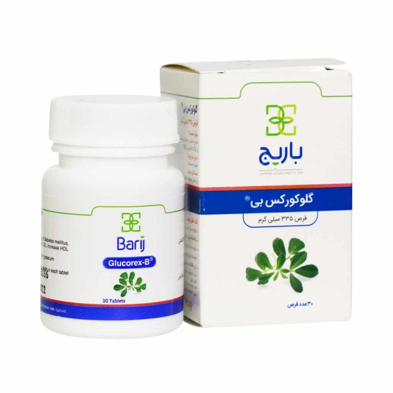 قرص گلوکورکس بی باریج اسانس_Barij Essence Glucorex B - تصویر 1