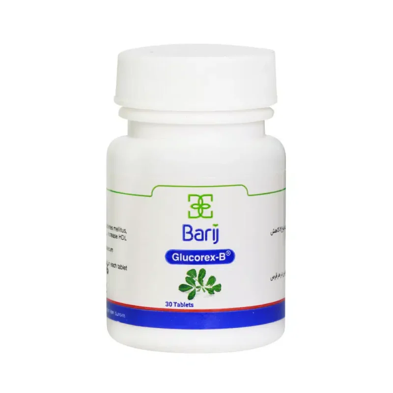قرص گلوکورکس بی باریج اسانس_Barij Essence Glucorex B - تصویر 3