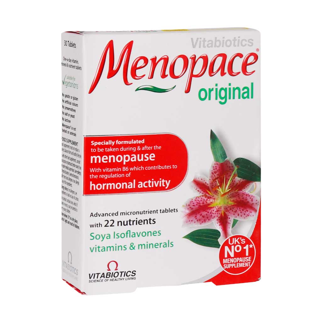 قرص منوپیس ویتابیوتیکس_Vitabiotics Menopace - داروخانه آنلاین اصفهان دارو | ارسال رایگان | تحویل فوری نمای ۲