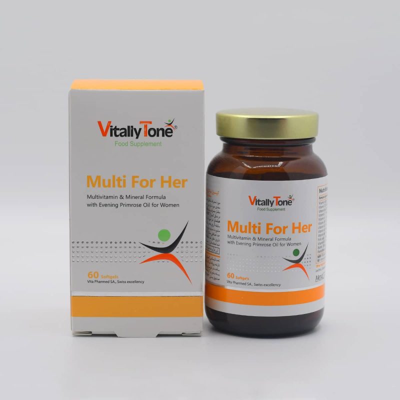 کپسول مولتی فور هر ویتالی تون_Multi For Her Vitally Tone - تصویر 1
