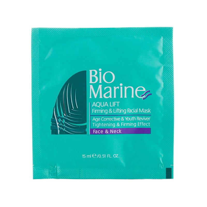 ماسک سفت کننده پوست صورت و گردن آکوا لیفت بایو مارین_Bio Marine Aqua Lift Firming And Lifting Facial Mask - تصویر 2